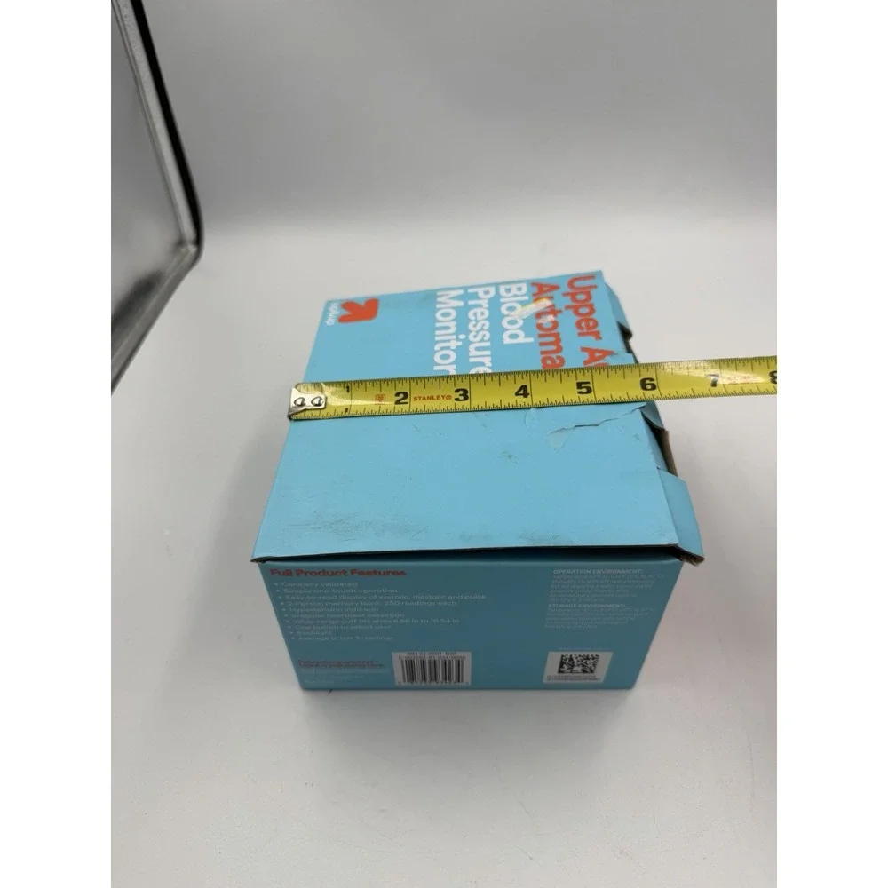 Target Up&Up Upper Arm Automatic Blood Pressure Monitor OPEN BOX